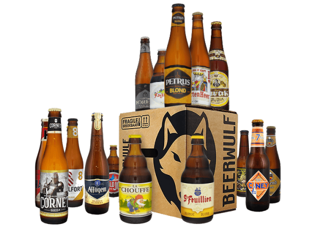 Bierpakket met Belgisch blond bier Bierpakket met Belgisch blond bier